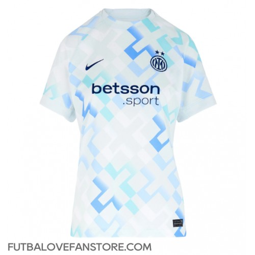 Inter Milan Denzel Dumfries #2 Vonkajší Ženy futbalový dres 2025-26 Krátky Rukáv Inter Milan Denzel Dumfries #2 Vonkajší Ženy futbalový dres 2025-26 Krátky Rukáv